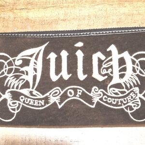 Juicy Couture Y2K Black and White Wallet